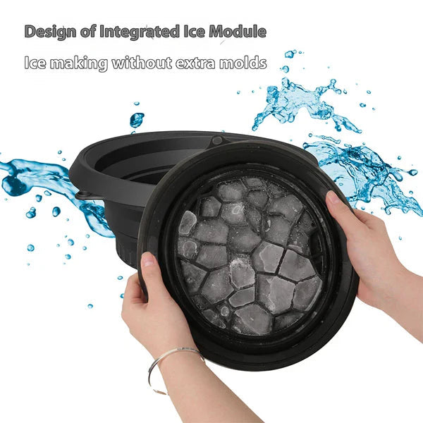 Silicone Face Ice Bowl